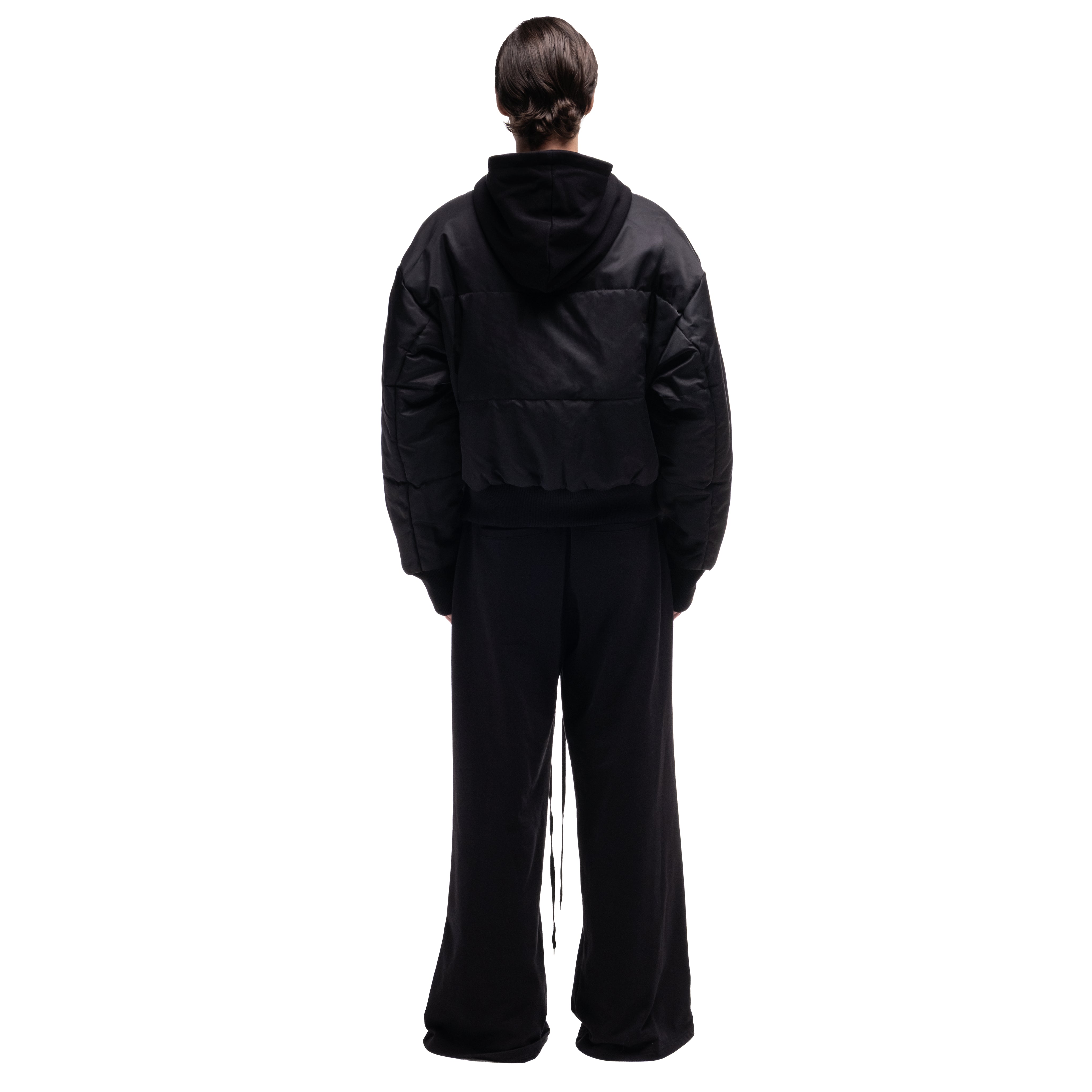 Yuminha reversible bomber hoodie